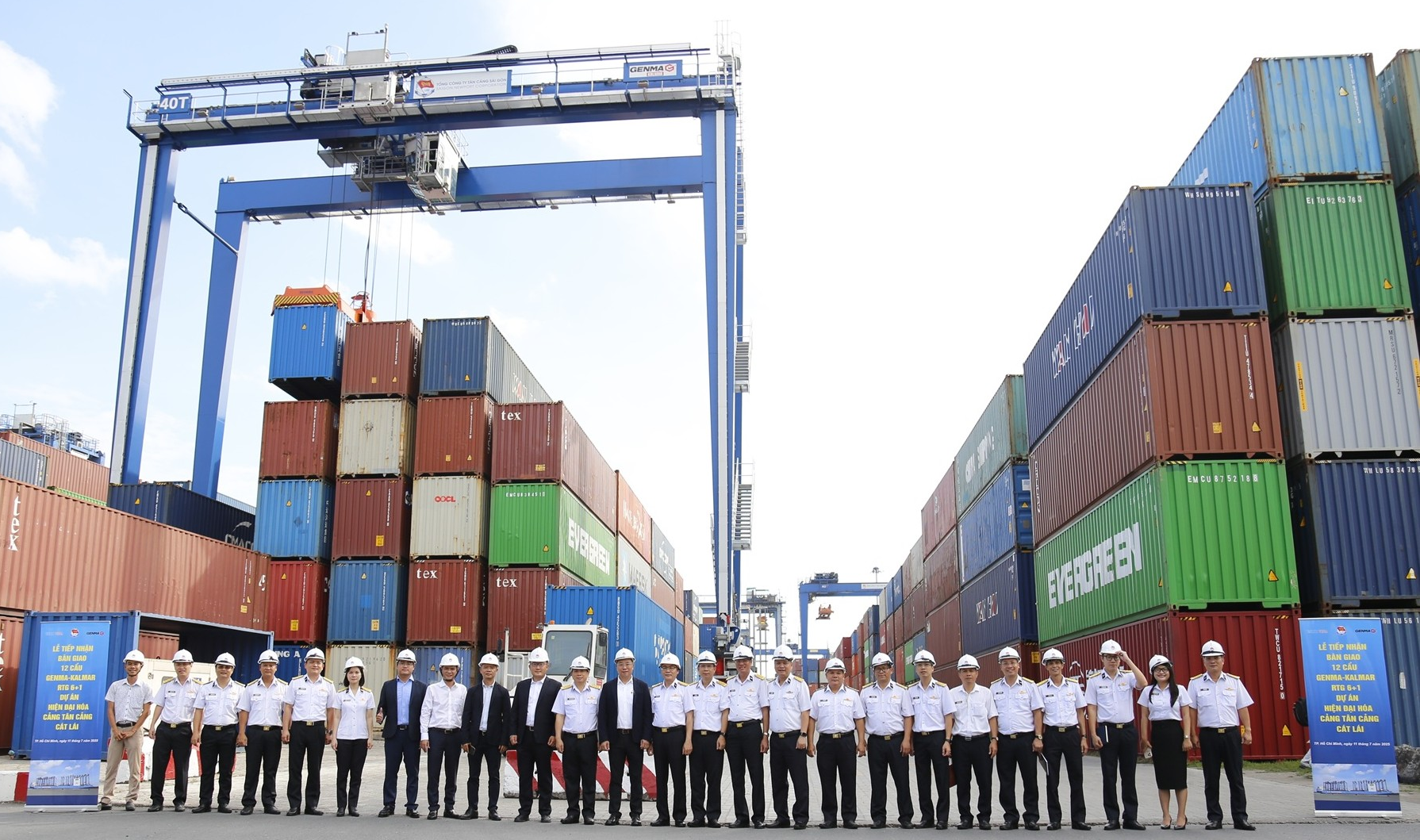 12台GENMA品牌轮胎吊成功交付丨获越南当地媒体广泛关注(图3)