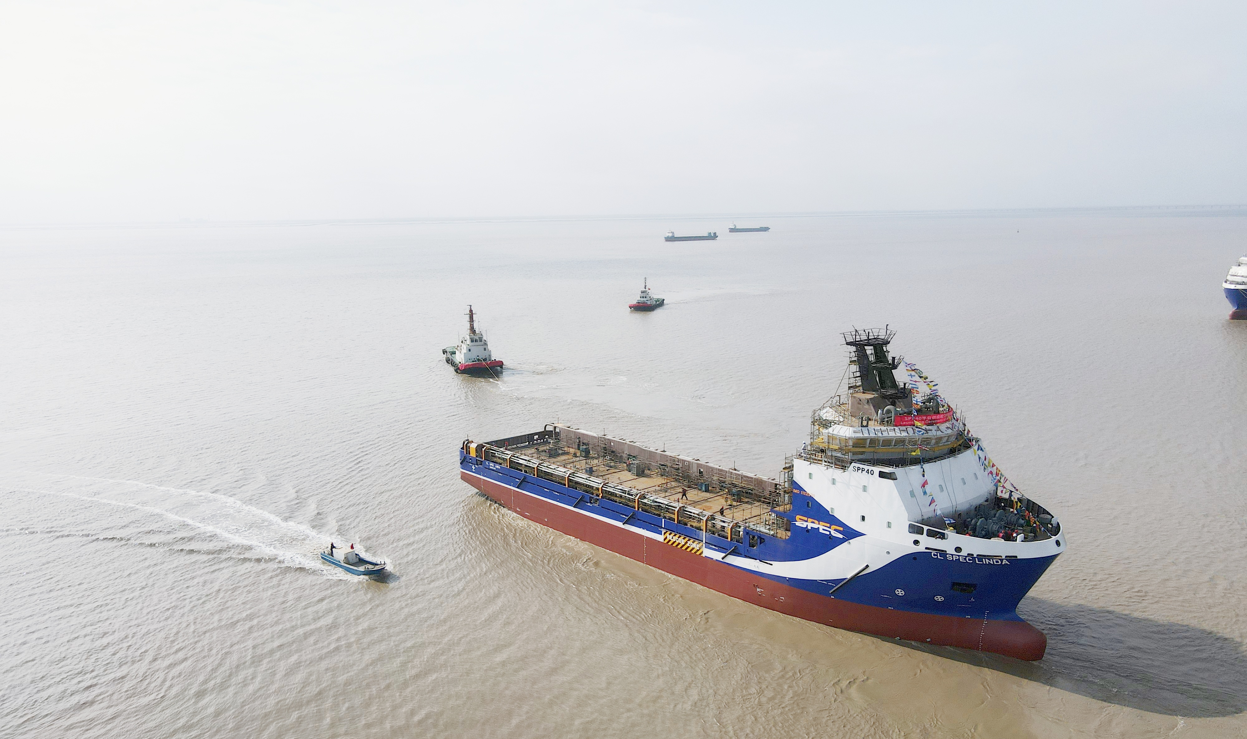勇夺新年“开门红”三箭齐发！——子公司威廉希尔海洋SPP40平台供应船多节点同步突破(图3)